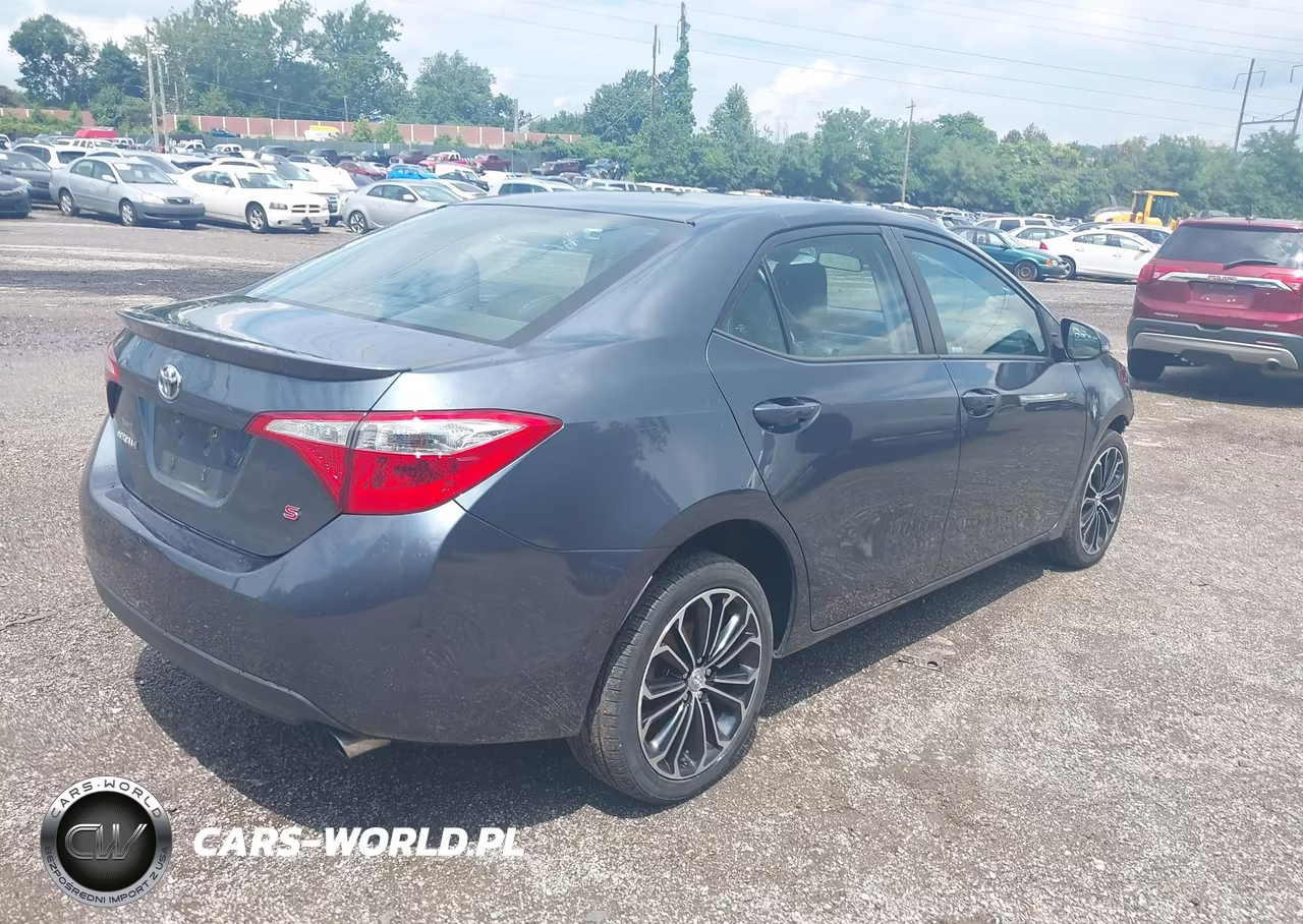 2015 Toyota Corolla S Plus VIN:2T1BURHE6FC344559 - 4