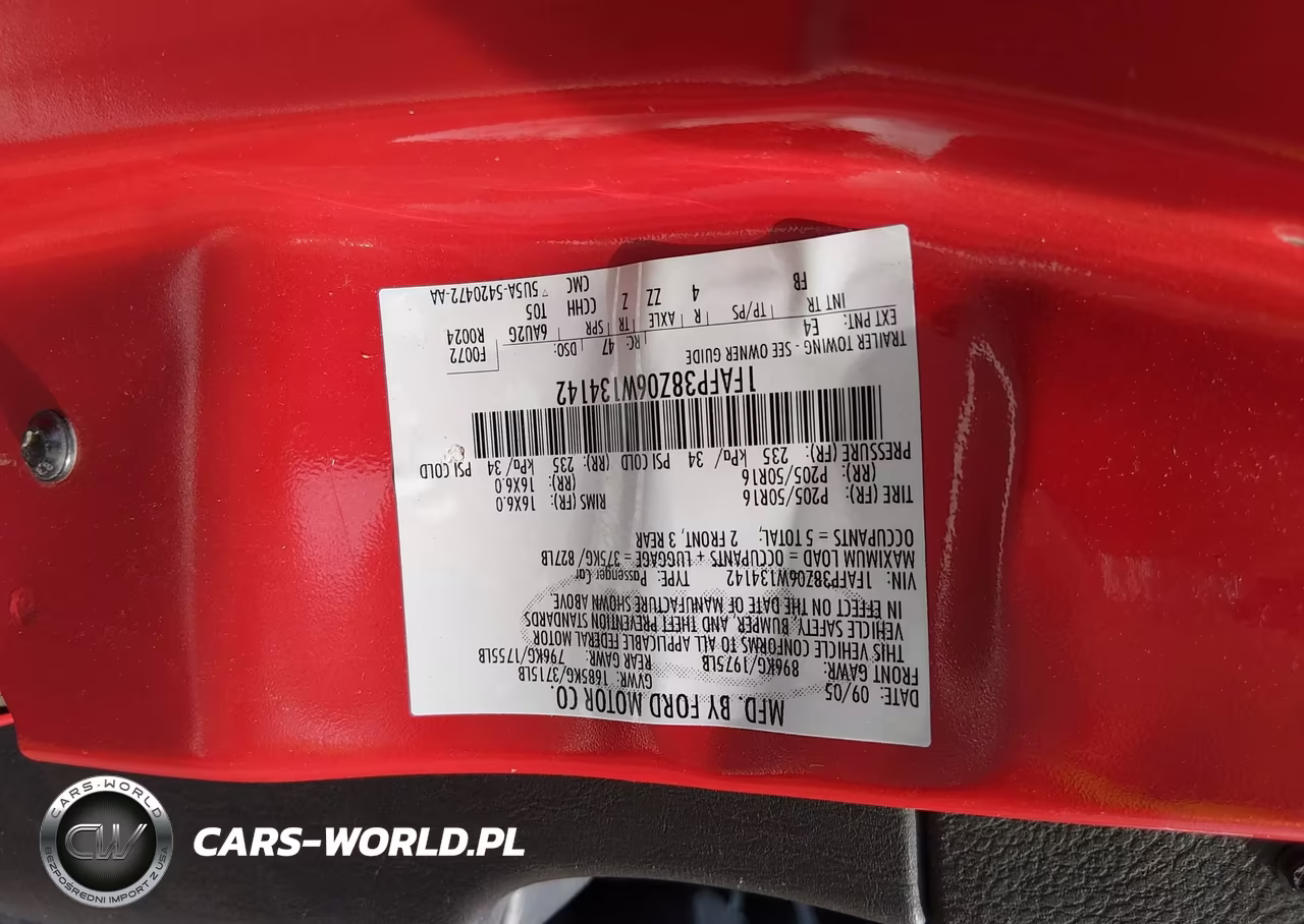 2006 Ford Focus Zx4 VIN:1FAFP38Z06W134142 - 9
