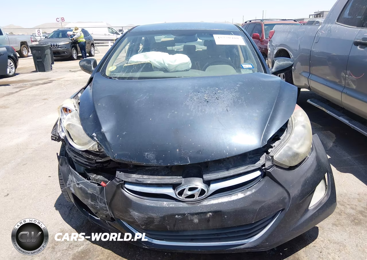 2013 Hyundai Elantra Gls VIN:KMHDH4AE4DU857234 - 12