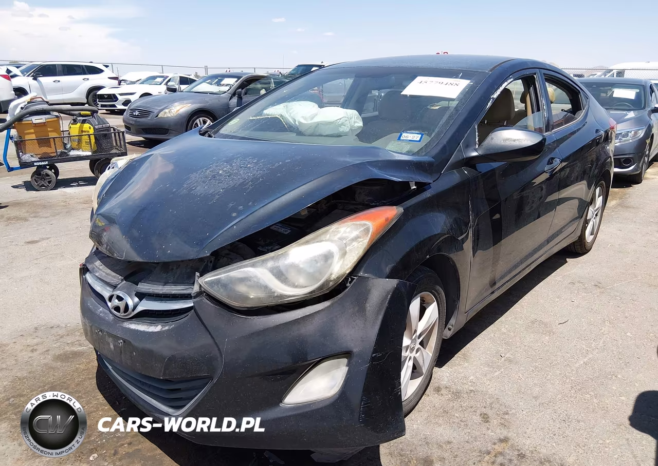 2013 Hyundai Elantra Gls VIN:KMHDH4AE4DU857234 - 2