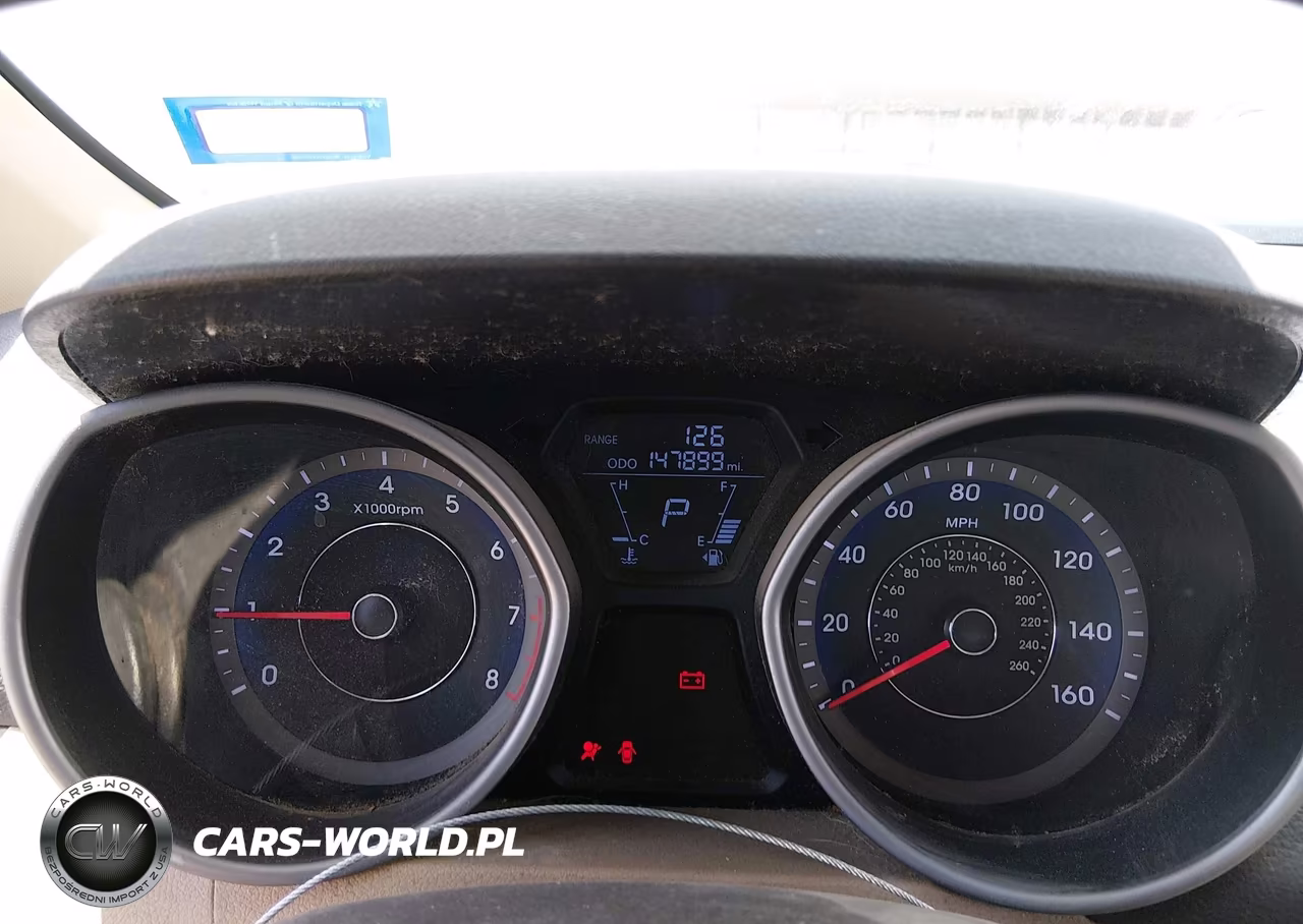 2013 Hyundai Elantra Gls VIN:KMHDH4AE4DU857234 - 7