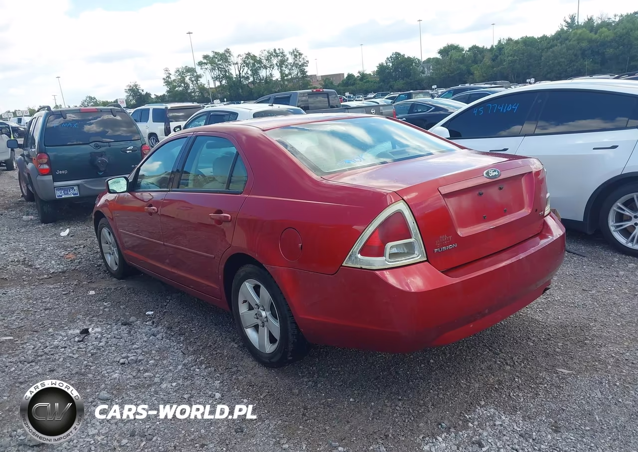 2006 Ford Fusion Se VIN:3FAFP07Z76R230496 - 3