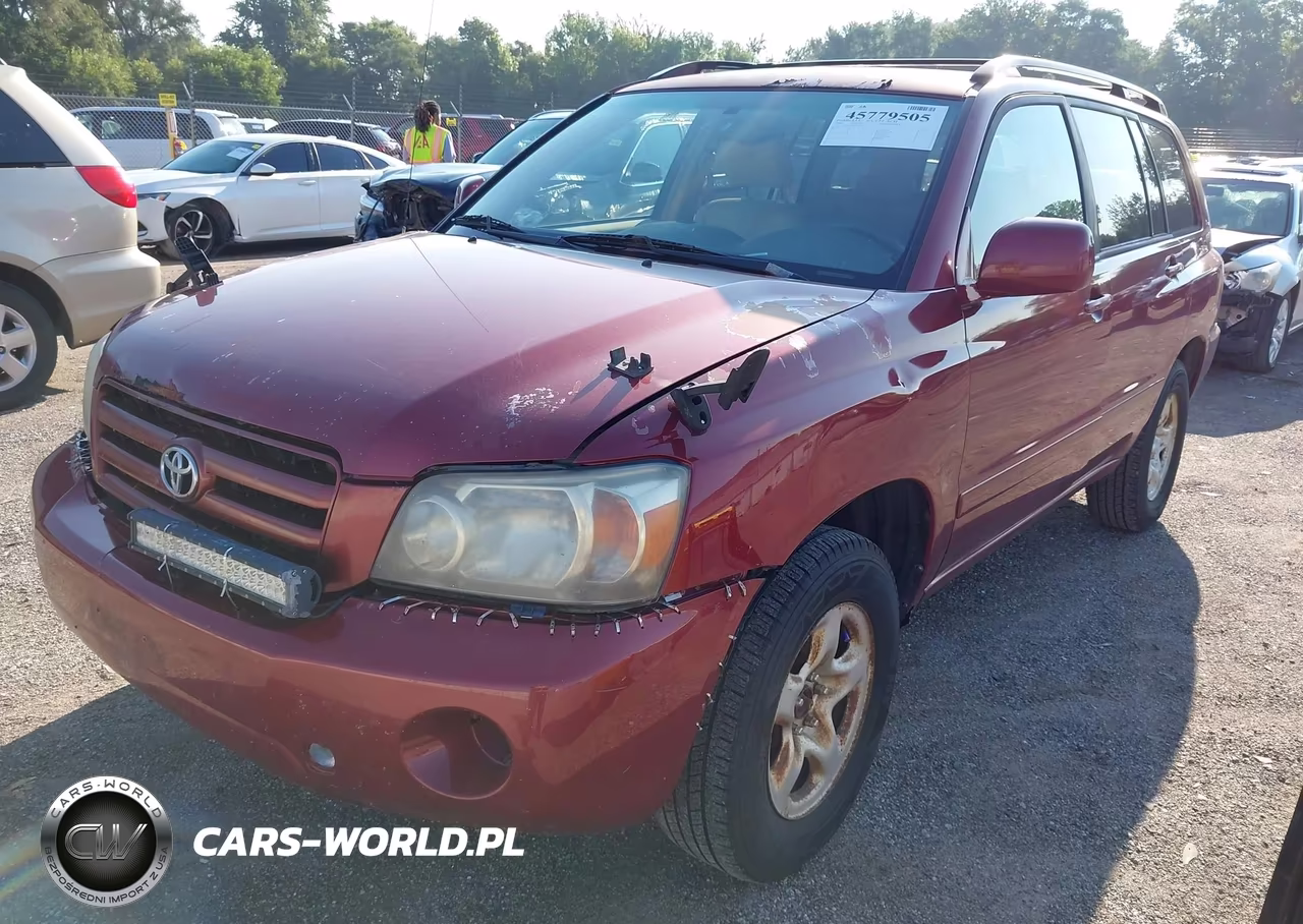 2006 Toyota Highlander VIN:JTEGD21A660151645 - 2