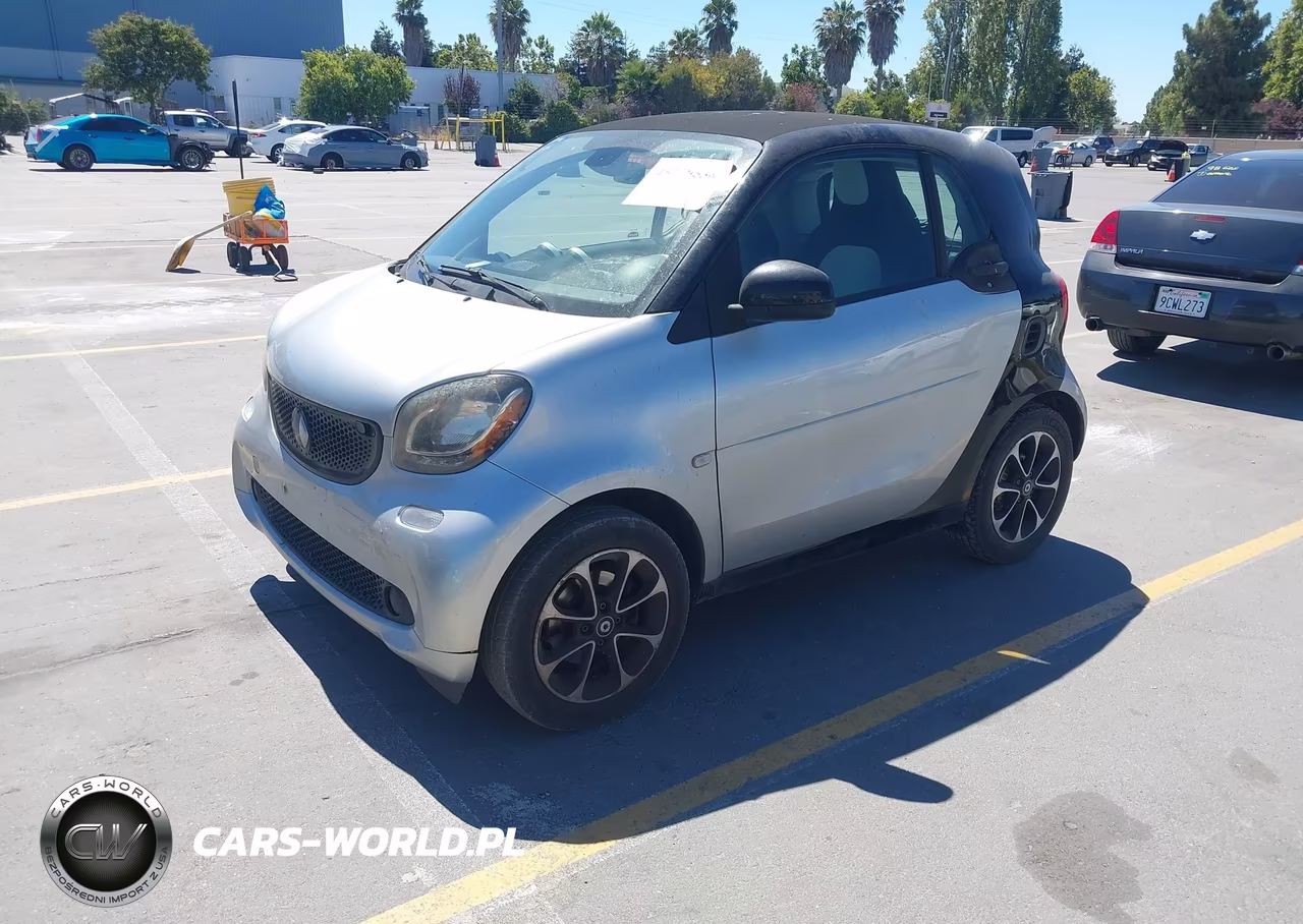 2016 Smart Fortwo Passion VIN:WMEFJ5DA3GK051970 - 2