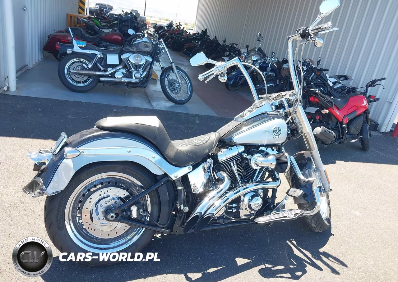 2012 Harley-Davidson Flstf Fatboy VIN:1HD1BXV34CB046934 - 4