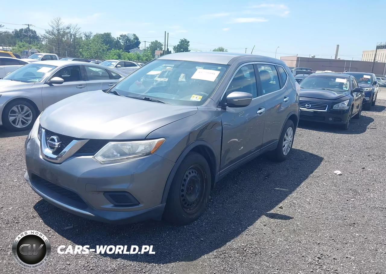 2015 Nissan Rogue S VIN:KNMAT2MV1FP542088 - 2