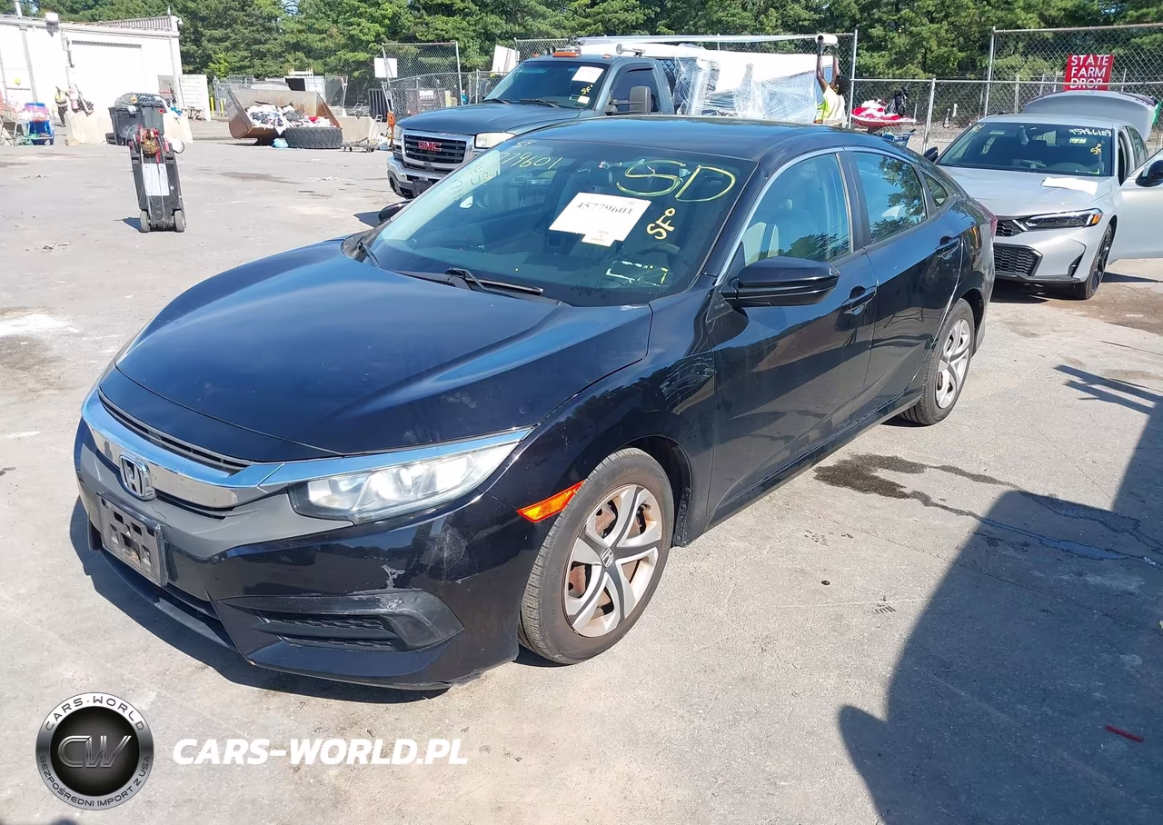 2017 Honda Civic Lx VIN:19XFC2F59HE225603 - 2