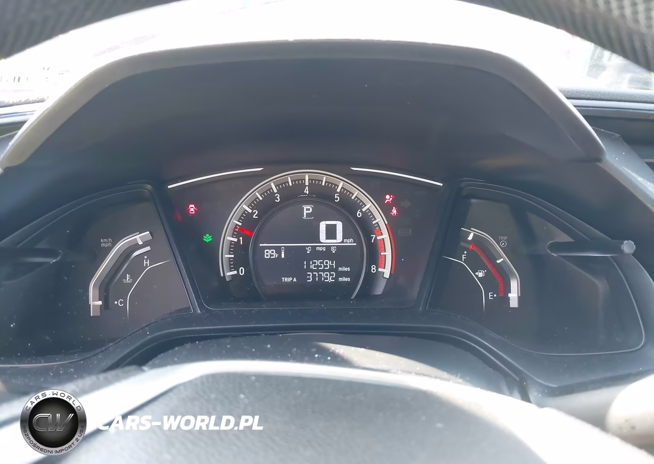 2017 Honda Civic Lx VIN:19XFC2F59HE225603 - 7