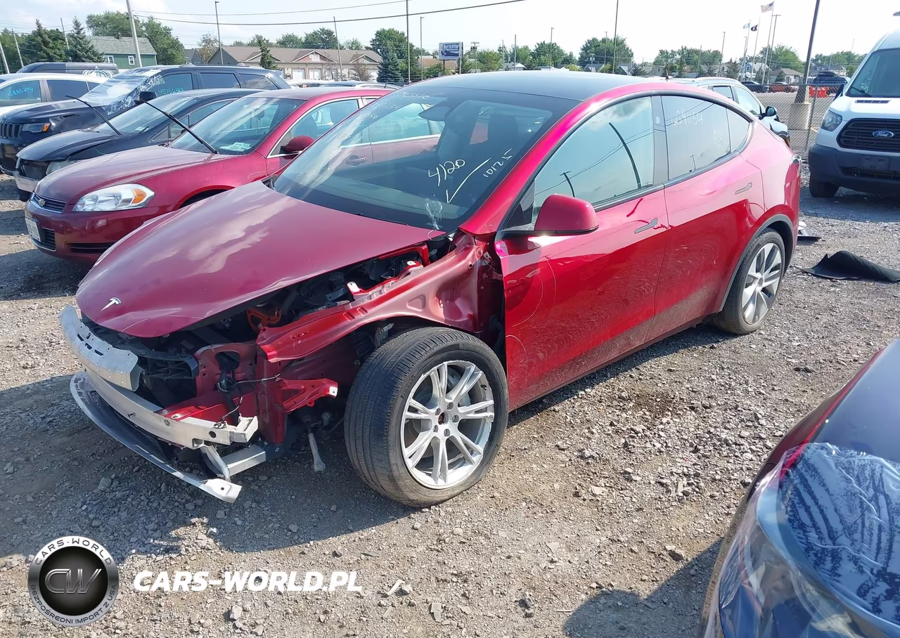 2024 Tesla Model Y Long Range Dual Motor All-Wheel Drive VIN:7SAYGDEE1RA257287 - 2