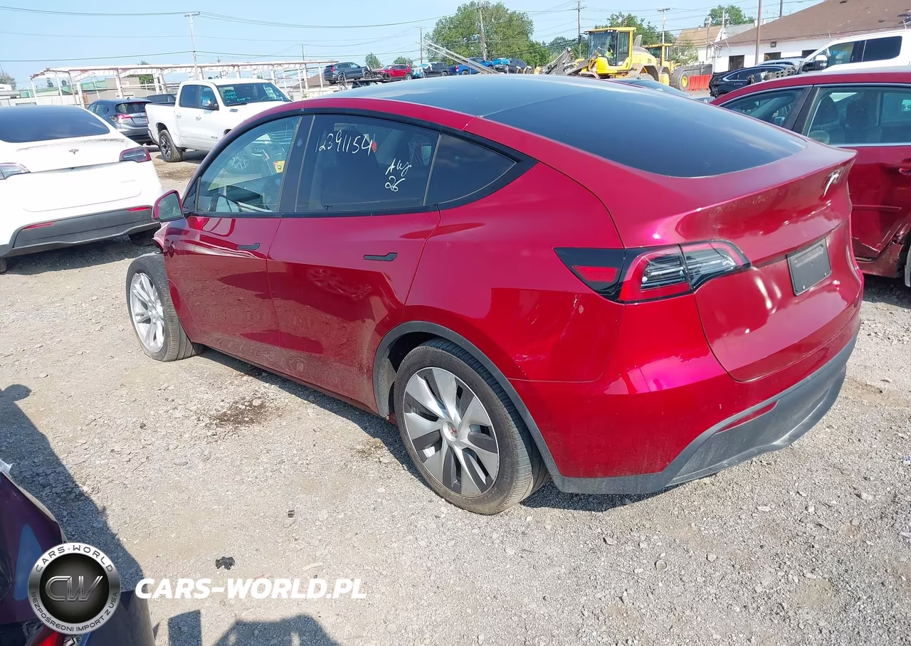 2024 Tesla Model Y Long Range Dual Motor All-Wheel Drive VIN:7SAYGDEE1RA257287 - 3