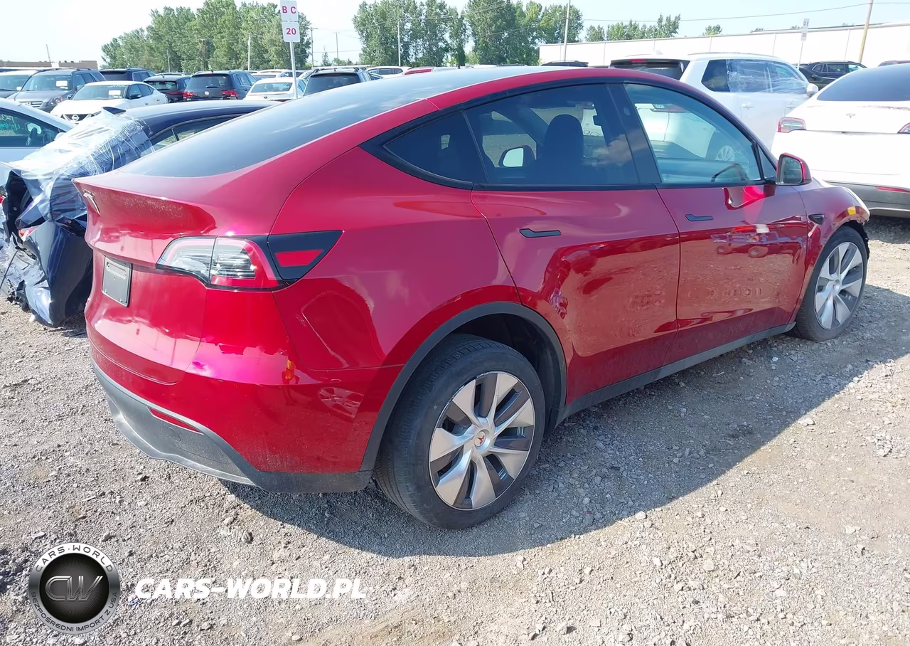 2024 Tesla Model Y Long Range Dual Motor All-Wheel Drive VIN:7SAYGDEE1RA257287 - 4