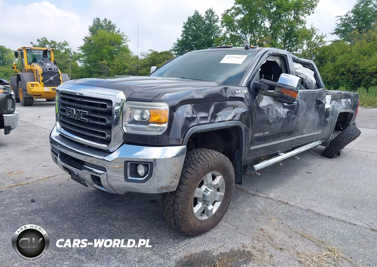 2015 GMC Sierra 3500Hd Available Wifi Slt VIN:1GT423E87FF561541 - 2