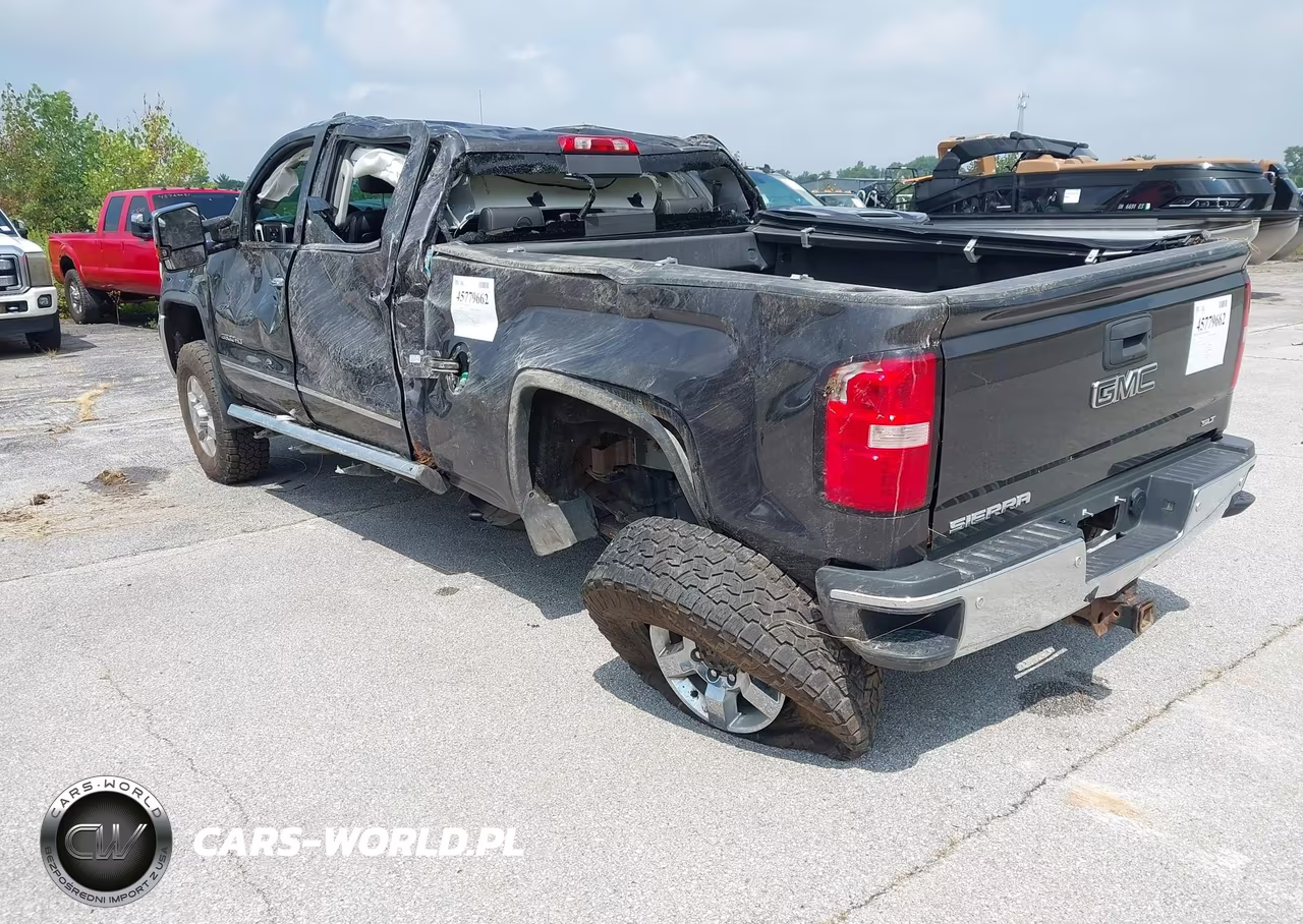2015 GMC Sierra 3500Hd Available Wifi Slt VIN:1GT423E87FF561541 - 3