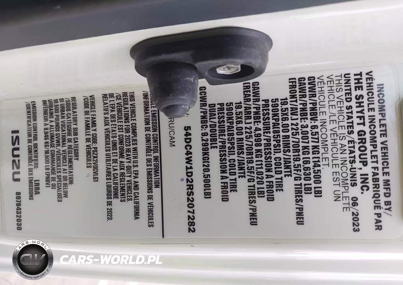 2024 Isuzu Npr Hd VIN:54DC4W1D2RS207282 - 8