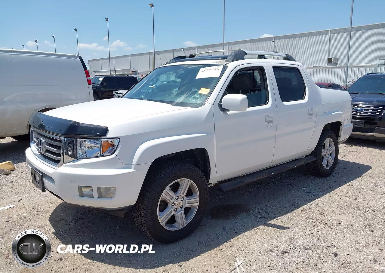 2013 Honda Ridgeline Rtl VIN:5FPYK1F59DB012328 - 2