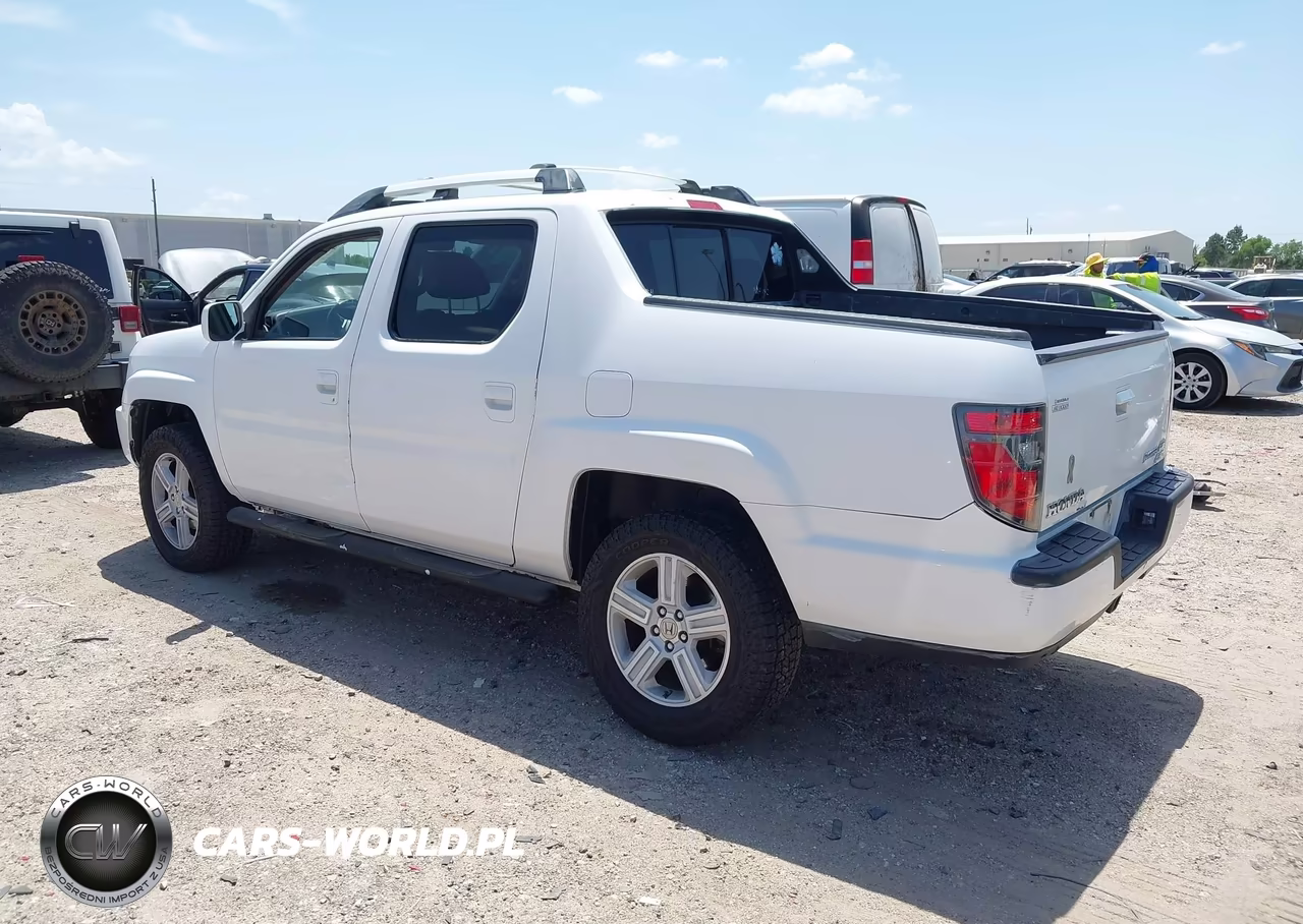 2013 Honda Ridgeline Rtl VIN:5FPYK1F59DB012328 - 3