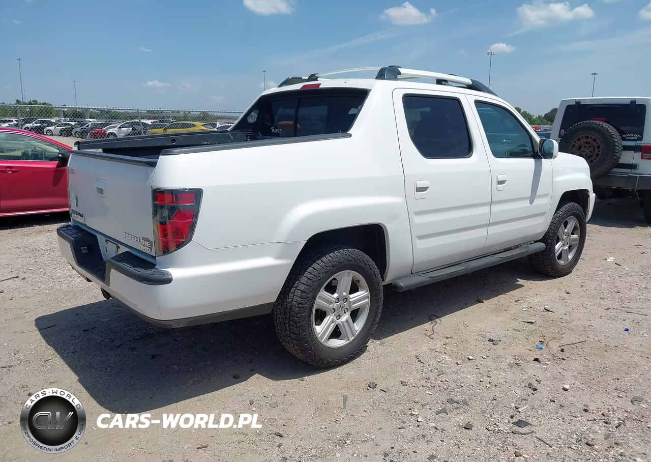 2013 Honda Ridgeline Rtl VIN:5FPYK1F59DB012328 - 4