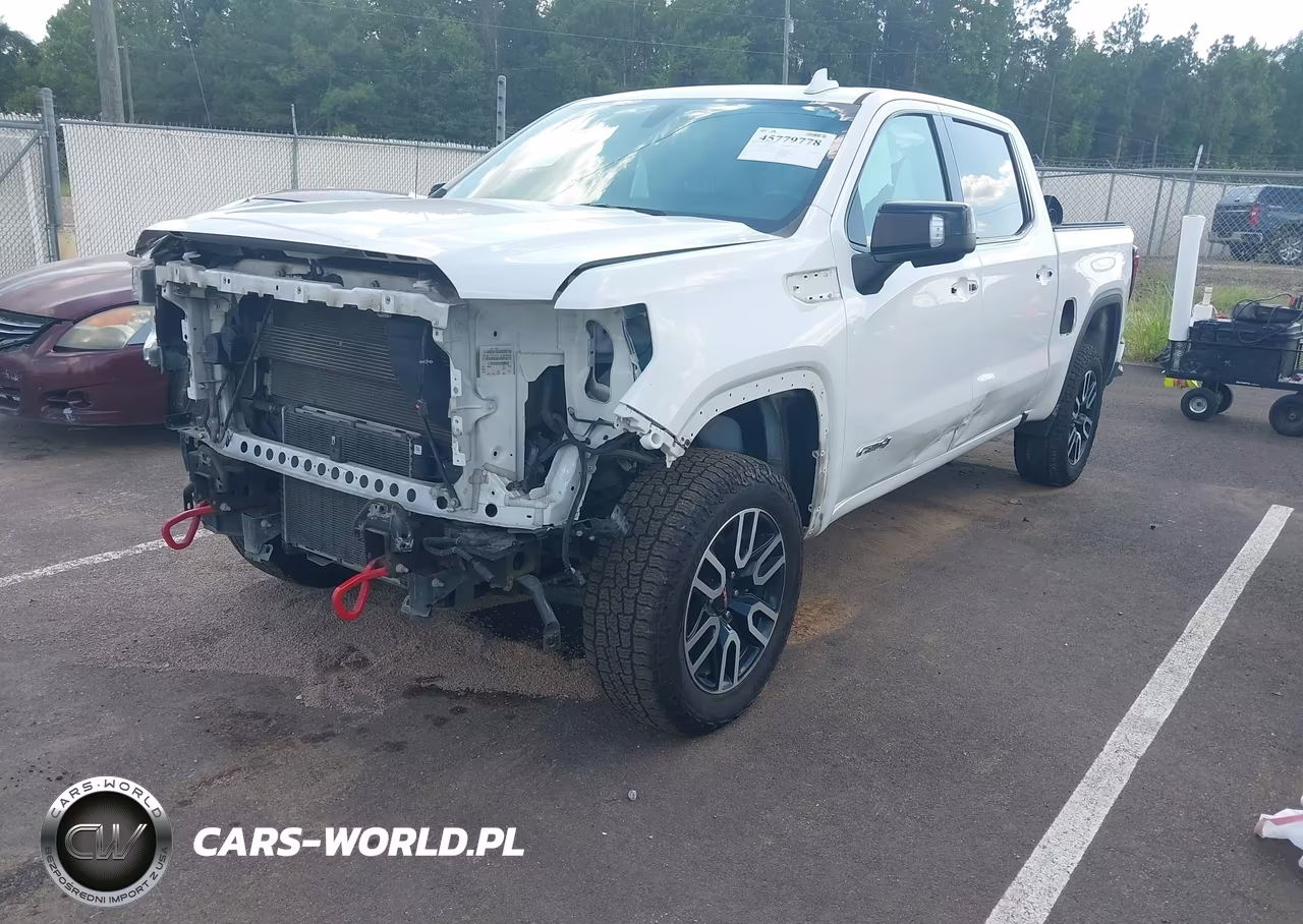 2021 GMC Sierra 1500 4Wd Short Box At4 VIN:1GTU9EET7MZ406737 - 2
