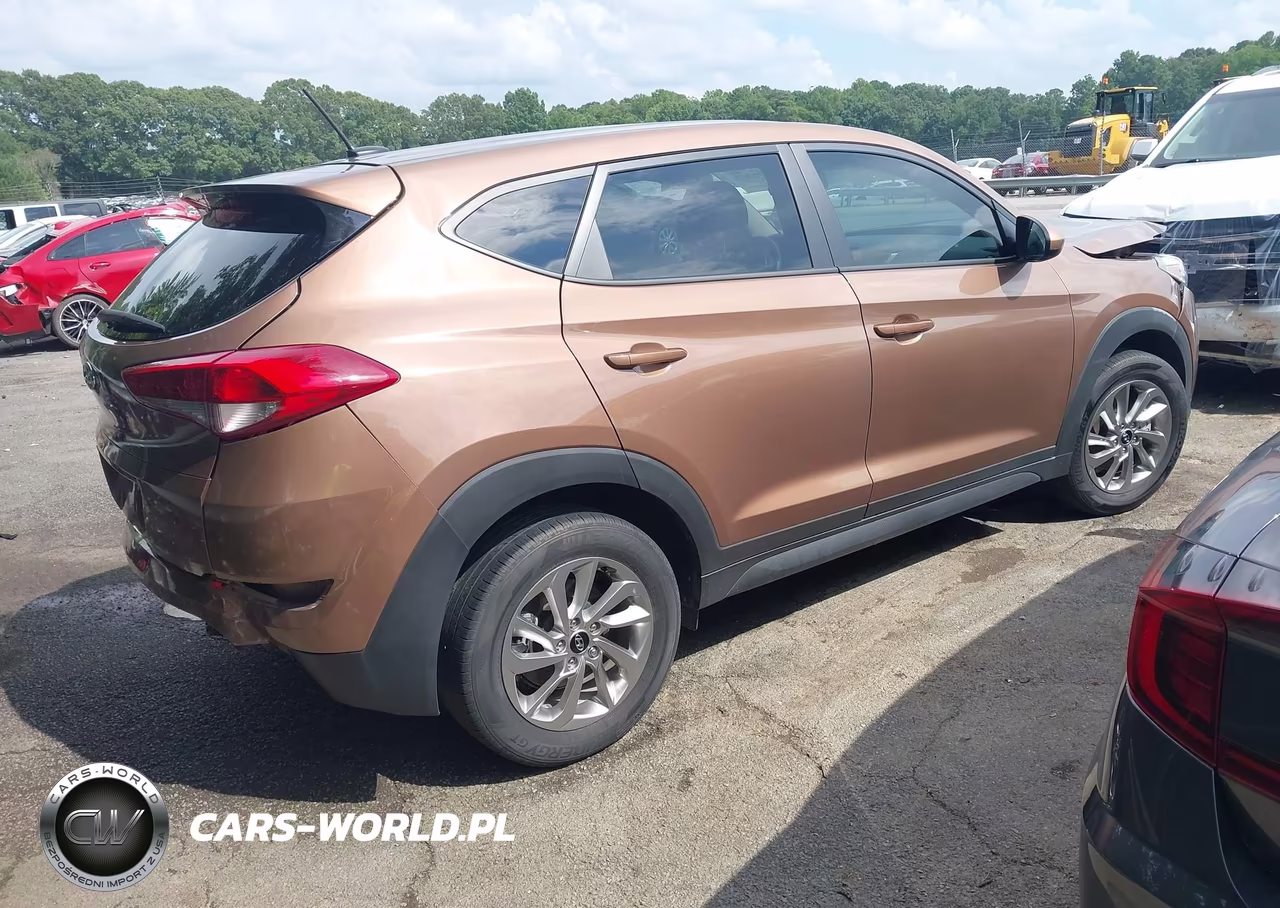 2017 Hyundai Tucson Se VIN:KM8J23A41HU441220 - 4