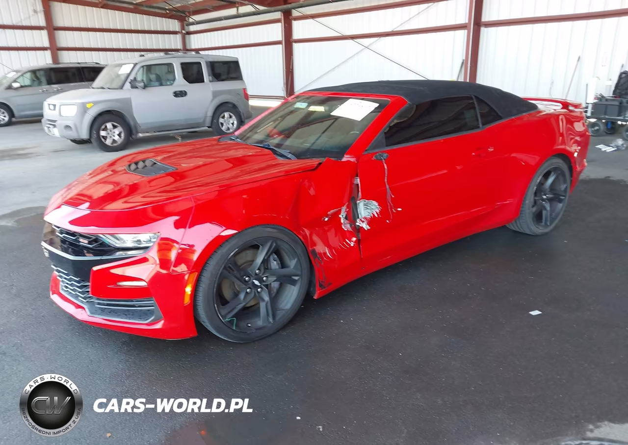 2019 Chevrolet Camaro 2Ss VIN:1G1FH3D73K0115103 - 2