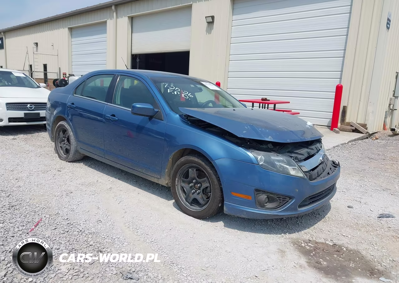 2010 Ford Fusion Se VIN:3FAHP0HA4AR207543 - 1
