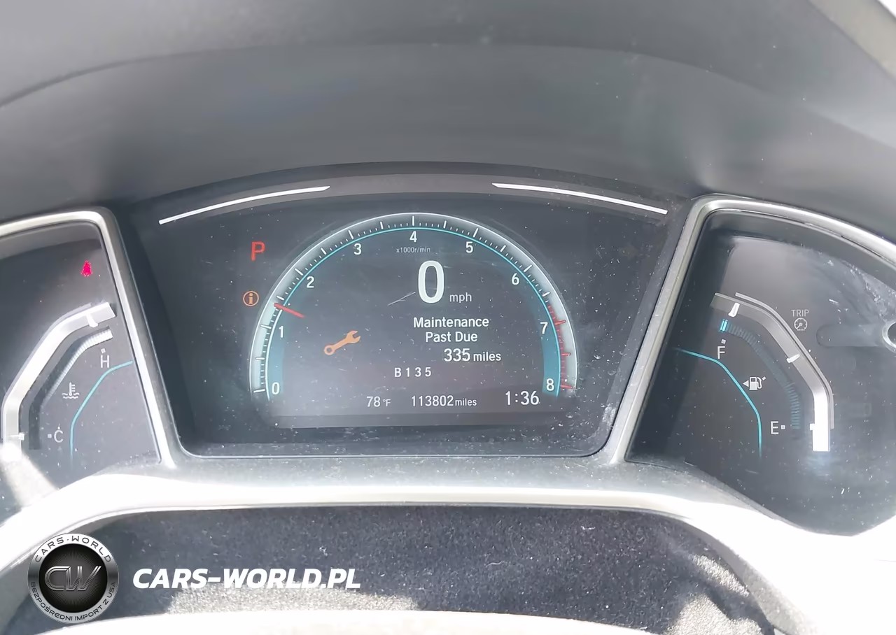 2017 Honda Civic Ex VIN:19XFC2F70HE015845 - 7