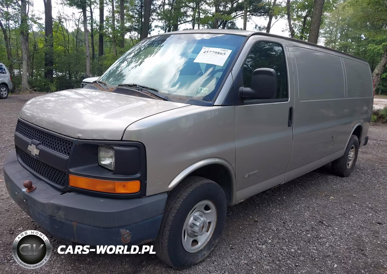 2003 Chevrolet Express Cargo Van VIN:1GCHG39U631123628 - 2