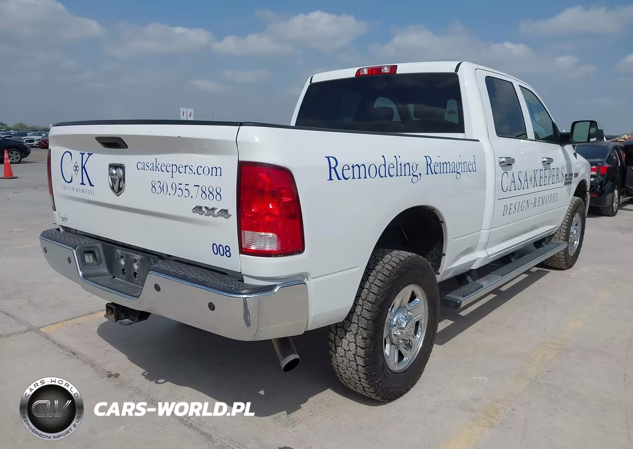 2018 Ram 2500 Tradesman 4X4 6'4 Box VIN:3C6UR5CJ0JG307021 - 4