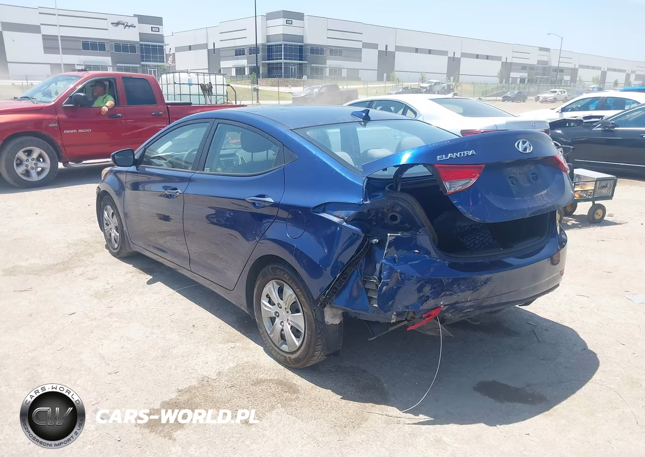 2016 Hyundai Elantra Se VIN:5NPDH4AE3GH755619 - 3