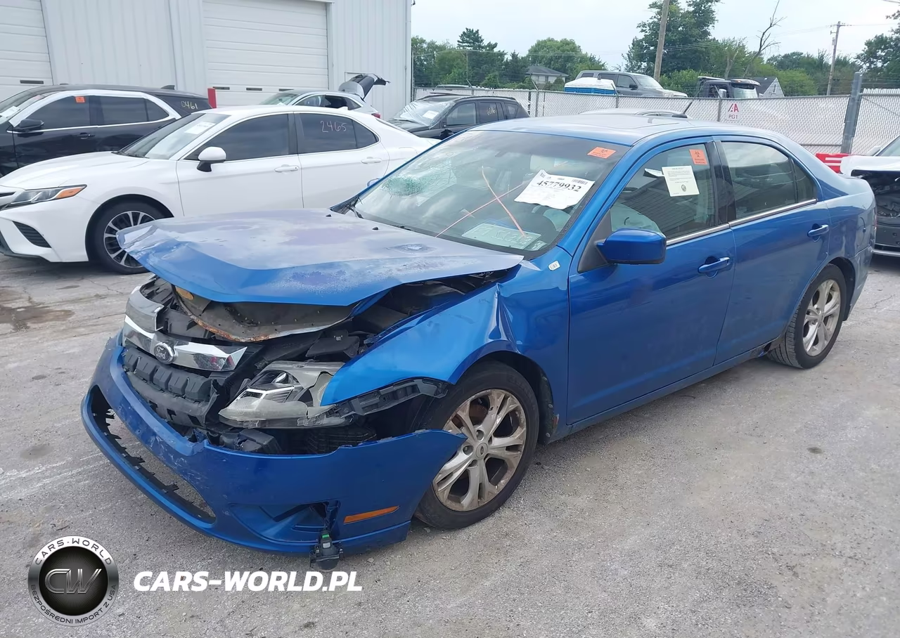 2012 Ford Fusion Se VIN:3FAHP0HA3CR337350 - 2