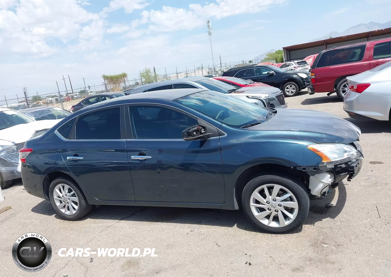 2014 Nissan Sentra Sv VIN:3N1AB7AP1EY323850 - 12