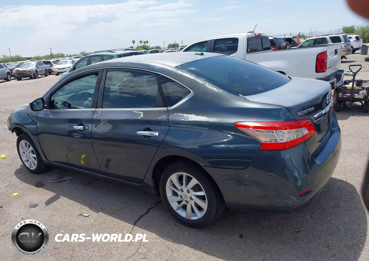 2014 Nissan Sentra Sv VIN:3N1AB7AP1EY323850 - 13