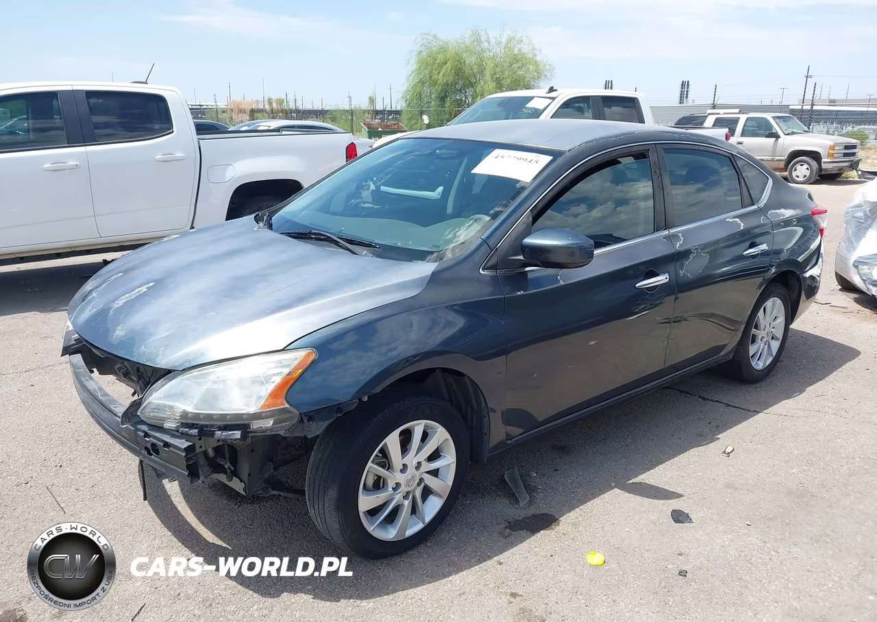 2014 Nissan Sentra Sv VIN:3N1AB7AP1EY323850 - 2