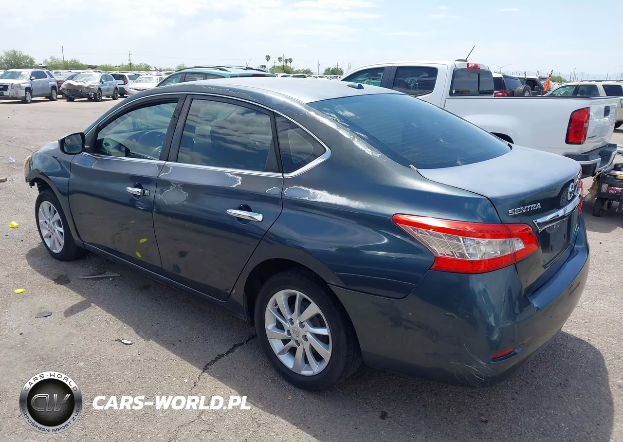 2014 Nissan Sentra Sv VIN:3N1AB7AP1EY323850 - 3