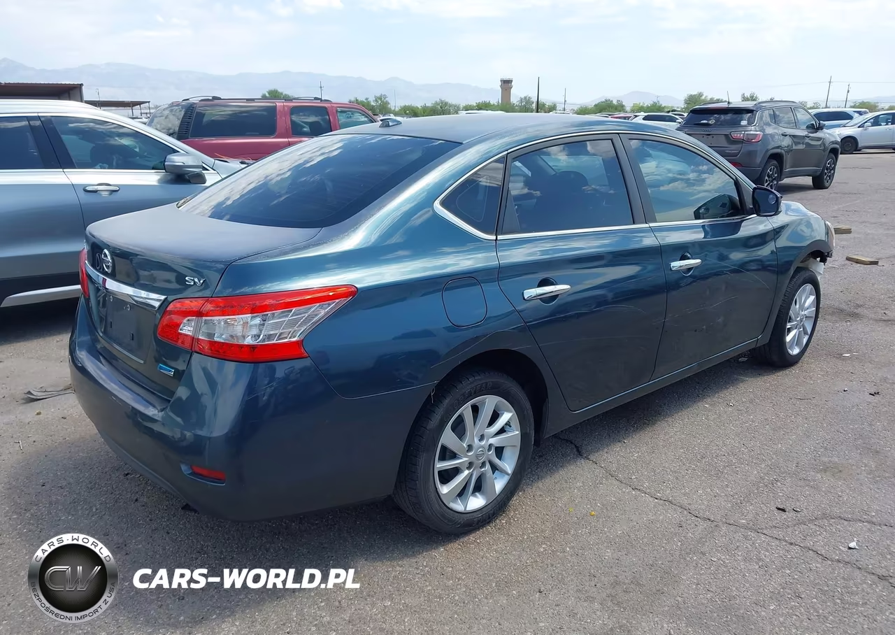 2014 Nissan Sentra Sv VIN:3N1AB7AP1EY323850 - 4