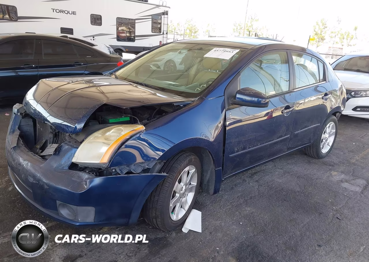 2007 Nissan Sentra 2.0Sl VIN:3N1AB61E07L661989 - 2