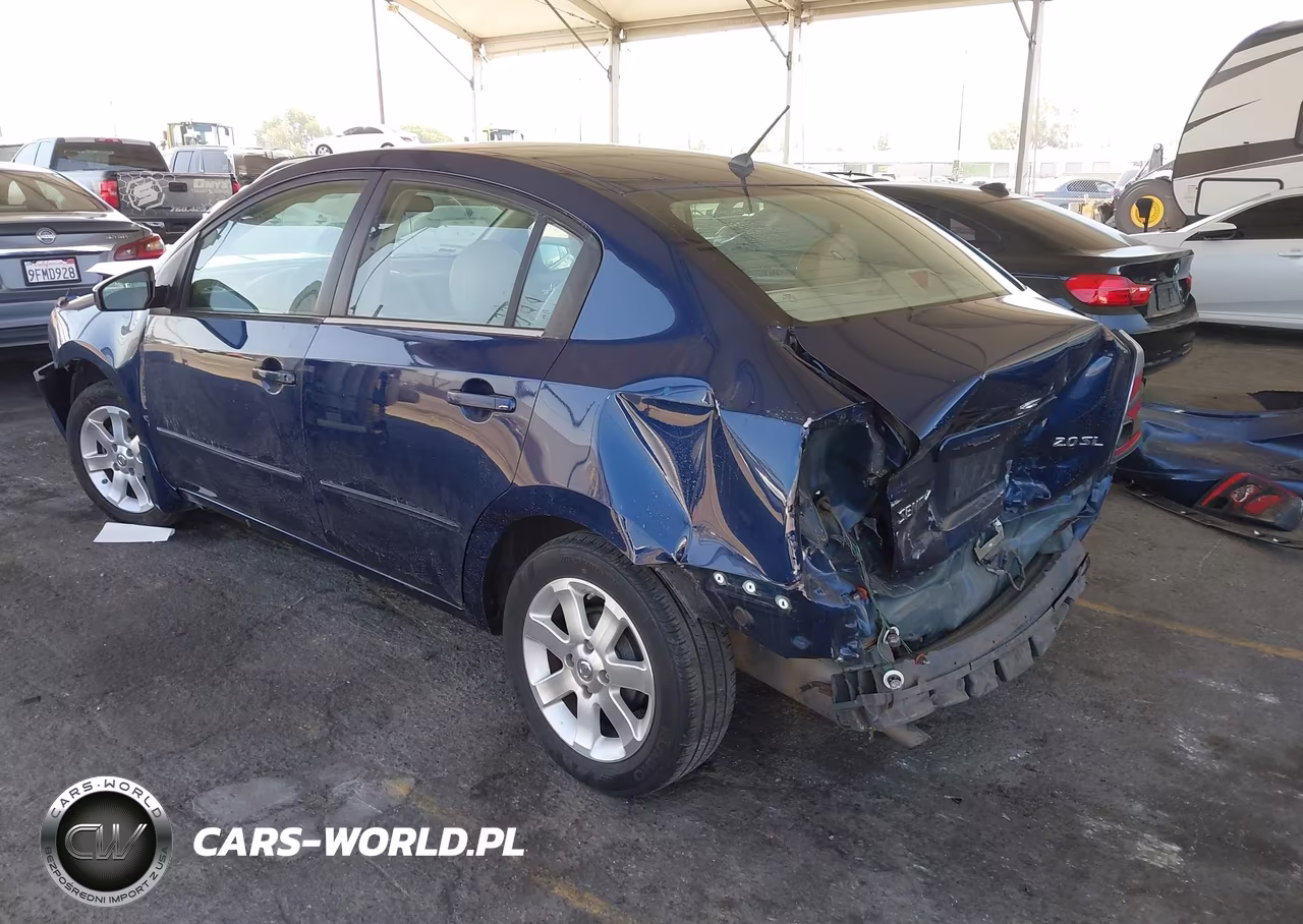 2007 Nissan Sentra 2.0Sl VIN:3N1AB61E07L661989 - 3
