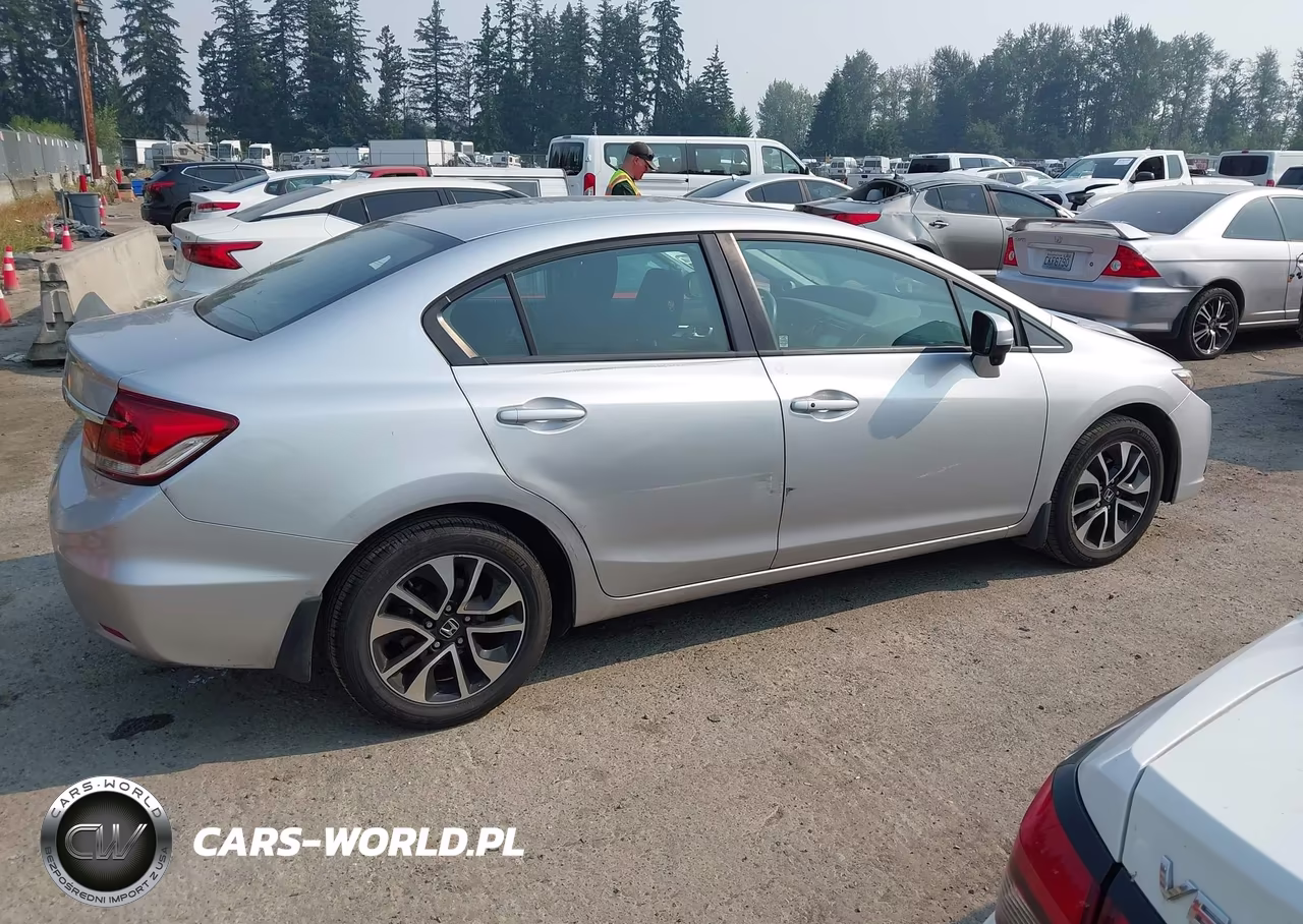 2015 Honda Civic Ex VIN:19XFB2F86FE275286 - 14
