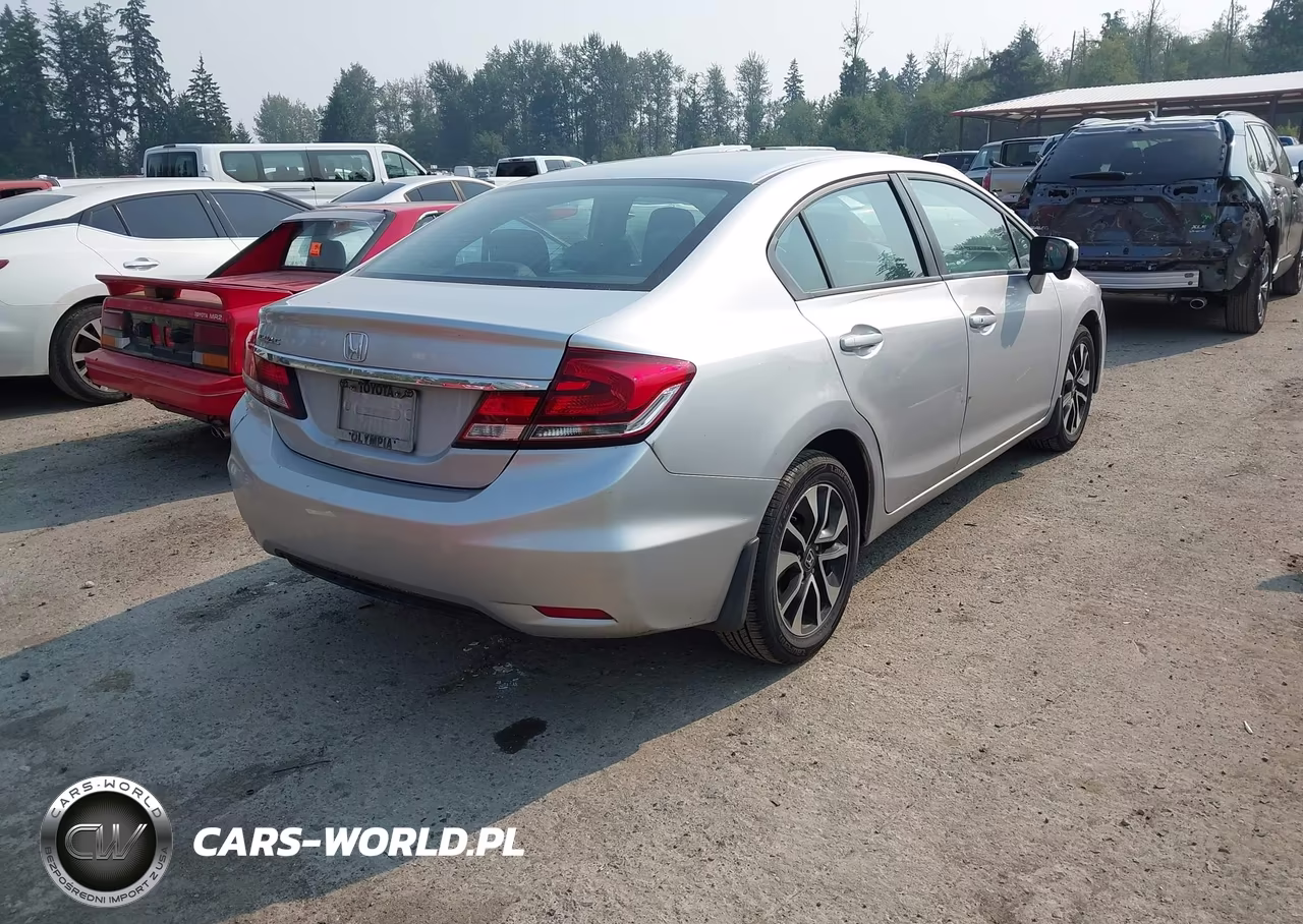 2015 Honda Civic Ex VIN:19XFB2F86FE275286 - 4