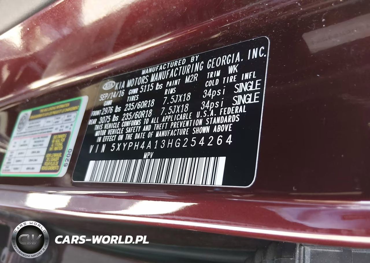 2017 Kia Sorento 2.0T Ex VIN:5XYPH4A13HG254264 - 9