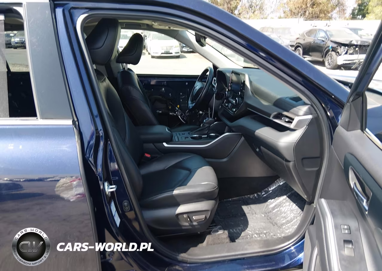 2022 Toyota Highlander Xle VIN:5TDGZRBH2NS197351 - 5