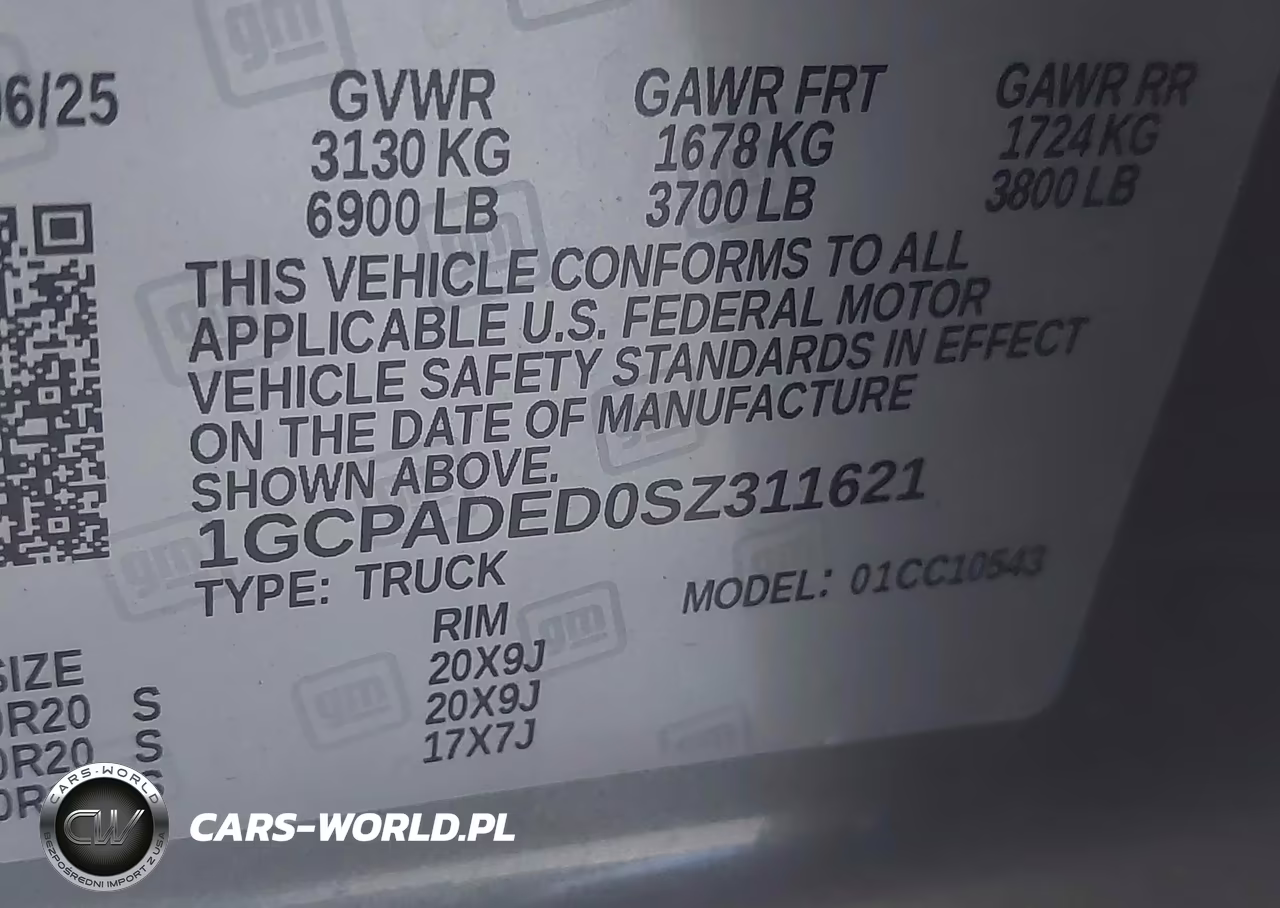 2025 Chevrolet Silverado 1500 2Wd Short Bed Rst VIN:1GCPADED0SZ311621 - 9