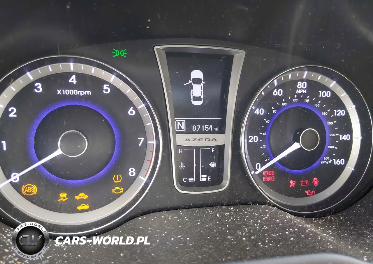 2013 Hyundai Azera VIN:KMHFH4JG3DA311777 - 7