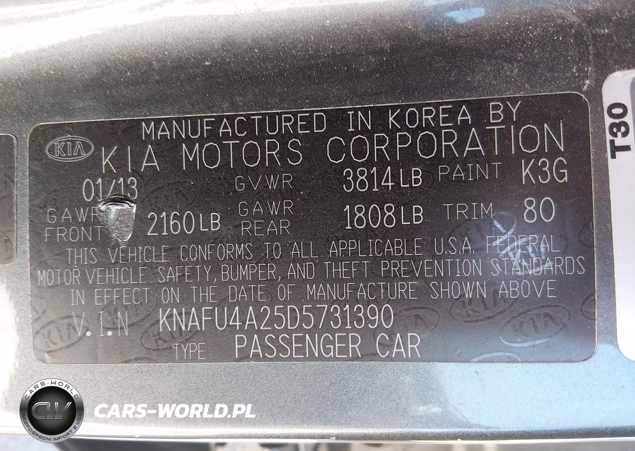 2013 Kia Forte Ex VIN:KNAFU4A25D5731390 - 9