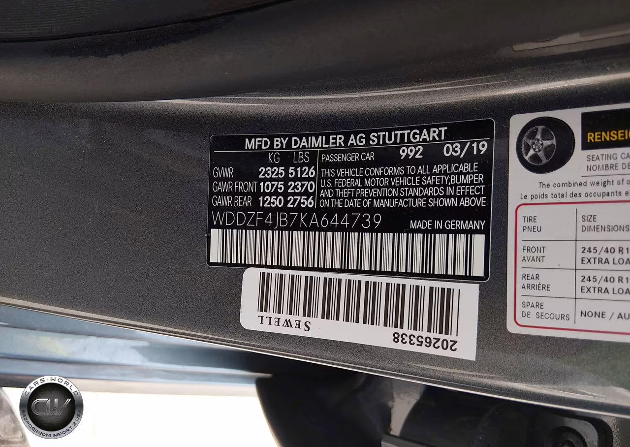 2019 Mercedes-Benz E 300 VIN:WDDZF4JB7KA644739 - 9