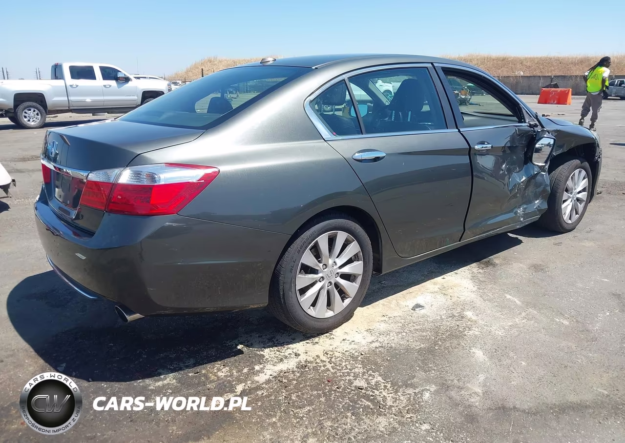 2014 Honda Accord Ex-L VIN:1HGCR2F81EA101496 - 4