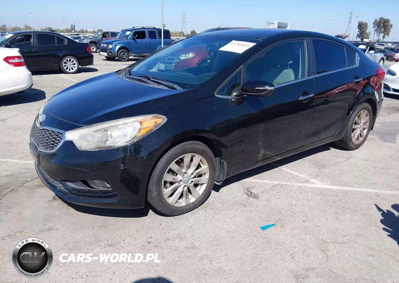 2014 Kia Forte Ex VIN:KNAFX4A89E5105872 - 2