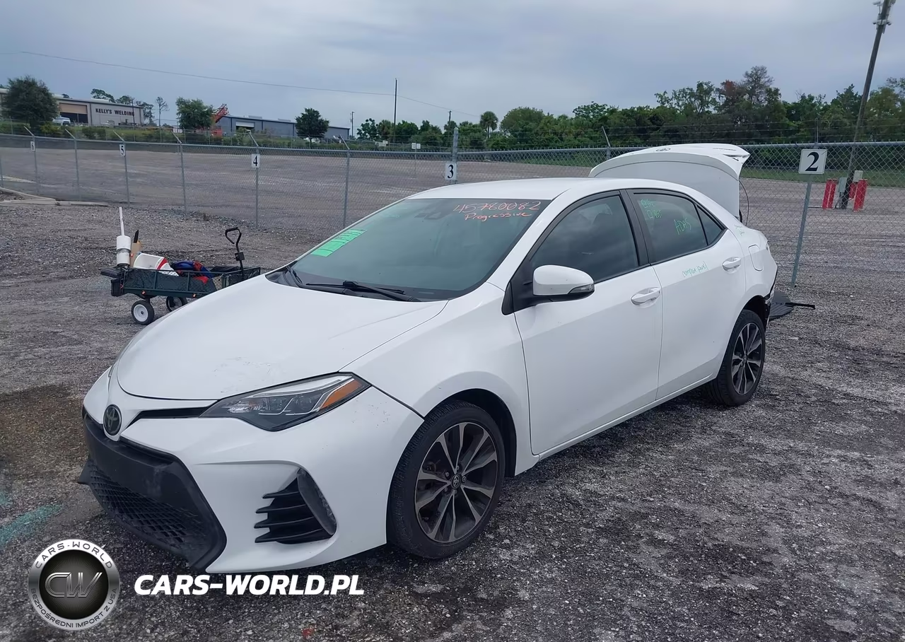 2018 Toyota Corolla Se VIN:2T1BURHE9JC018604 - 2