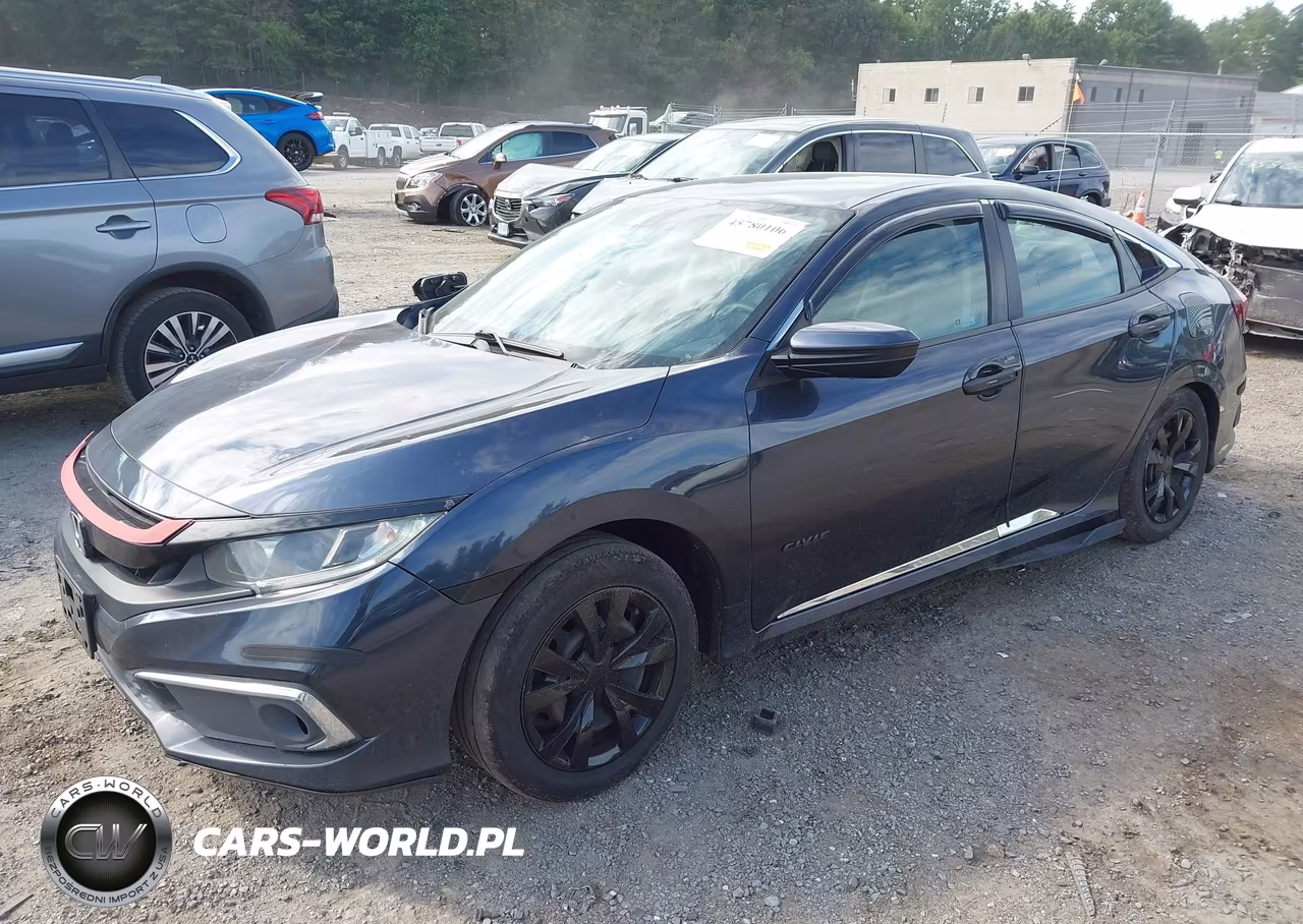 2019 Honda Civic Lx VIN:2HGFC2F68KH532461 - 2