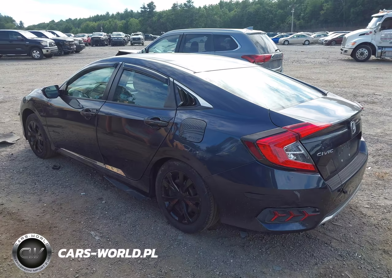 2019 Honda Civic Lx VIN:2HGFC2F68KH532461 - 3